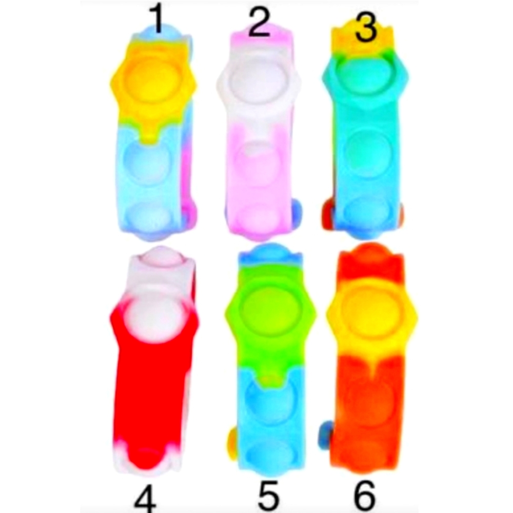 Push Pop Anxiety Fidget Stimming Stress Relief Bracelet Bands
